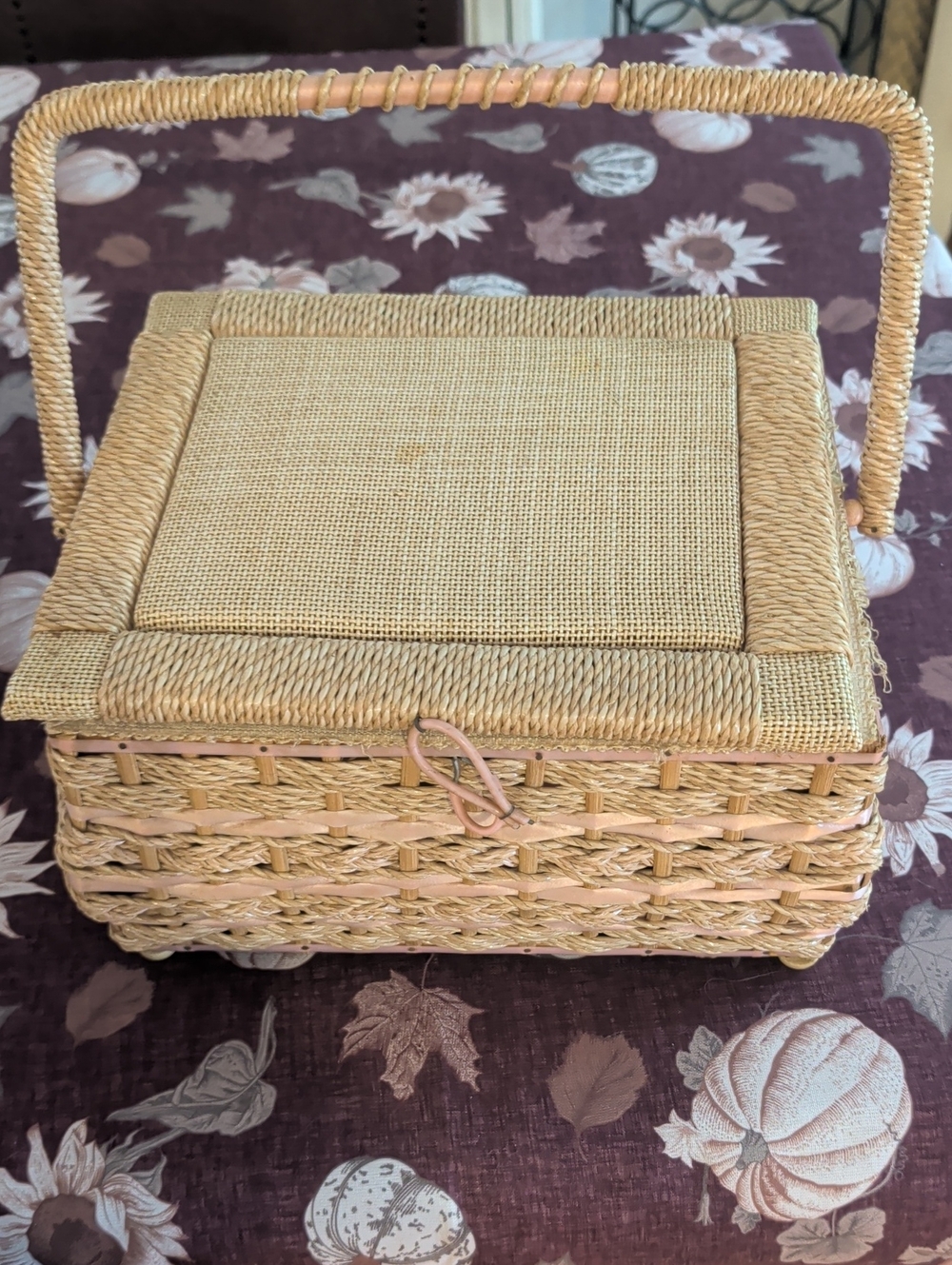 Vintage Sewing Basket